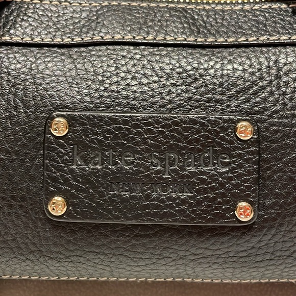 Kate Spade Black Leather Satchel Bag - Picture 3 of 11